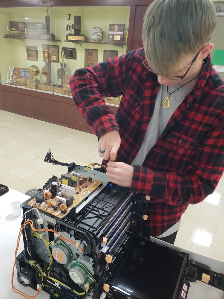 Student Working
