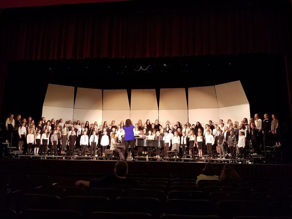 JHES Students Participate in Honor Choir