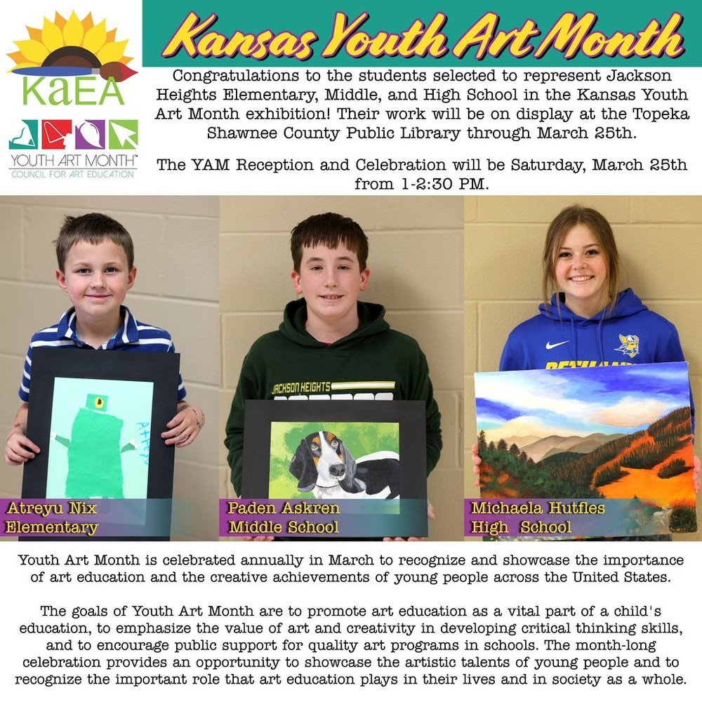 Kansas Youth Art Month